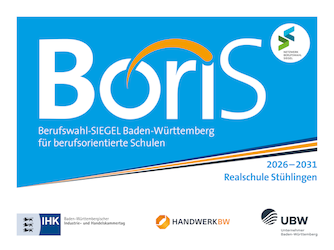 BoriS Berufswahl-Siegel für die Realschule Stühlingen von 2026-2031